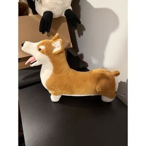 Melissa and Doug Corgi Stuffed Dog Large Plush With Wiring